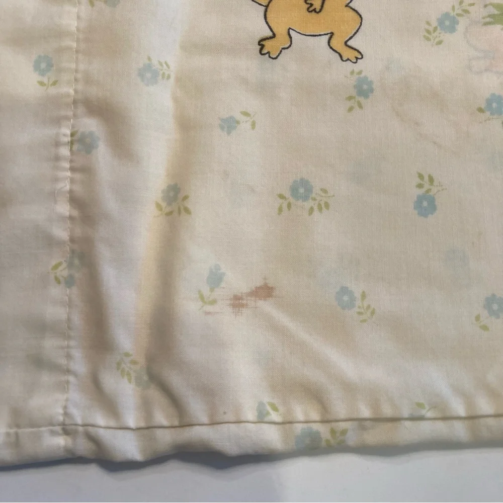 Vintage Raggedy Ann & Andy Single Pillowcase- 1980s The Bobbs-Merrill Co.